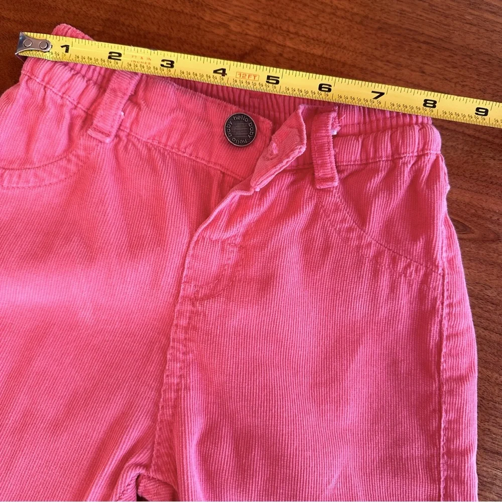 Bundle Set Of Onesie, Velour Hoodie Sweatshirt And Corduroy Pants 12 - 1… - Picture 11 of 17